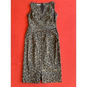 Anne Klein animal print sleeveless sheath dress, NWOT, 2